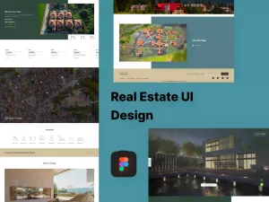 LandMark - Figma Real Estate UI Design