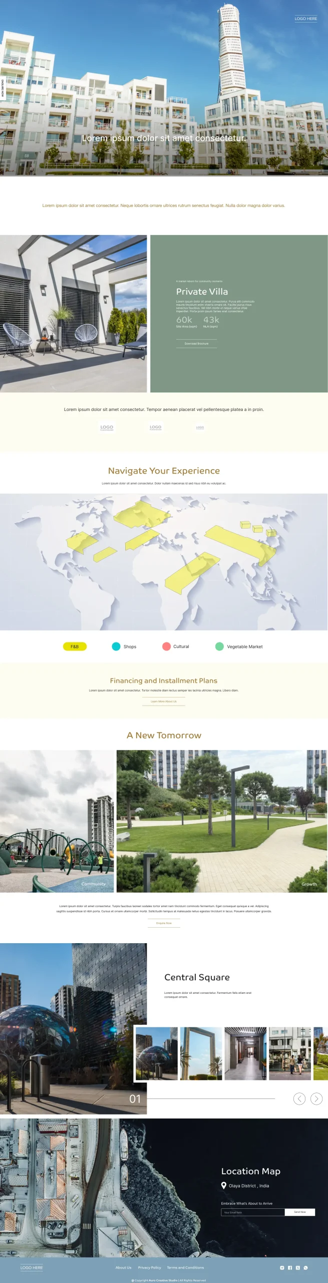 DreamHomes - Figma Landing Page Template - Image 4